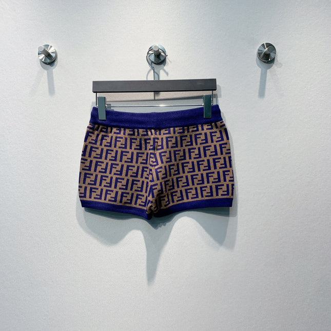 FENDI 26S KNIT SHORTS 252