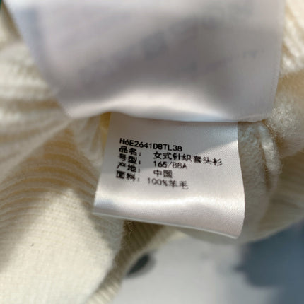 HERMES 26S ZIP-NECK POLO SWEATER 616