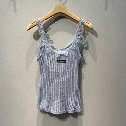 MIUMIU 26S KNIT CAMISOLE TOP 1365