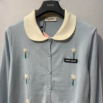 MIUMIU 26S KNIT CARDIGAN 1409