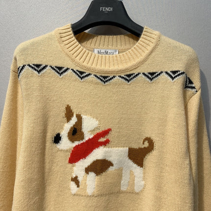 MAXMARA 26S CREW NECK KNIT SWEATER 301