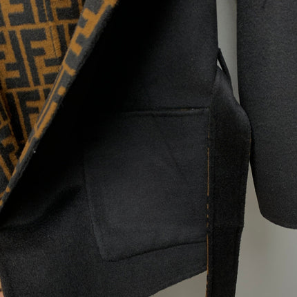 FENDI 26S REVERSIBLE CROPPED JACKET 497