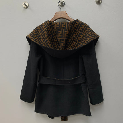 FENDI 26S REVERSIBLE CROPPED JACKET 497