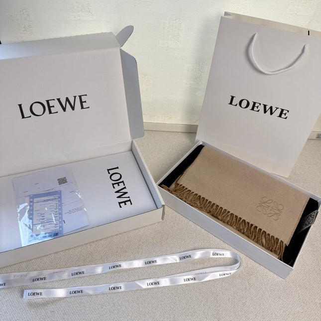 LOEWE 26S SCARF 180 IN CASHMERE 141542