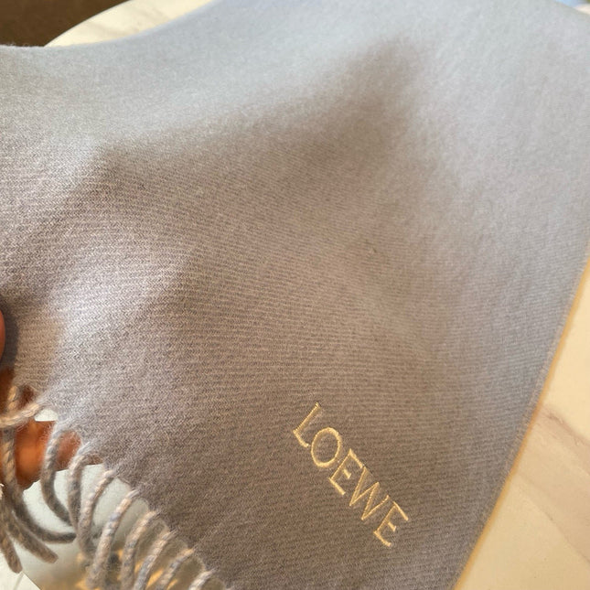 LOEWE 26S SCARF 182 IN CASHMERE WOOL 143410
