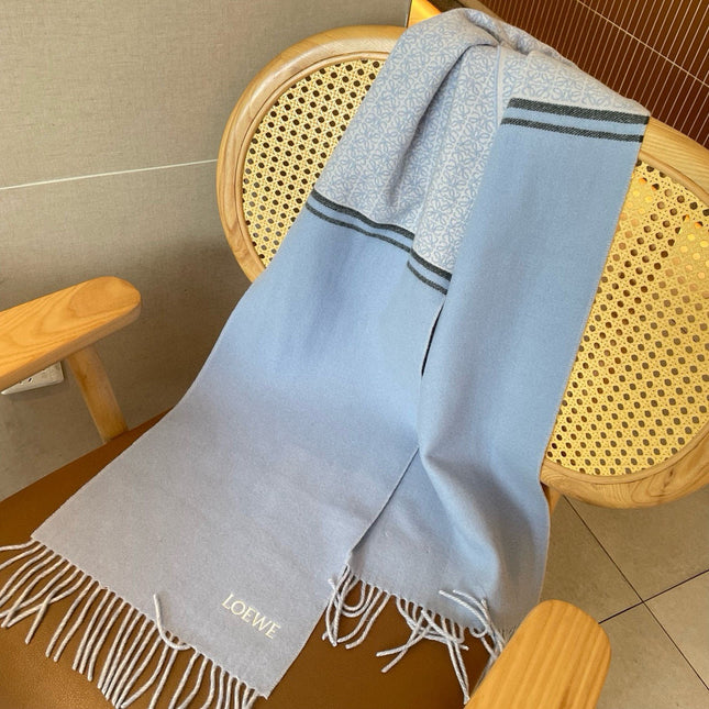 LOEWE 26S SCARF 182 IN CASHMERE WOOL 143410
