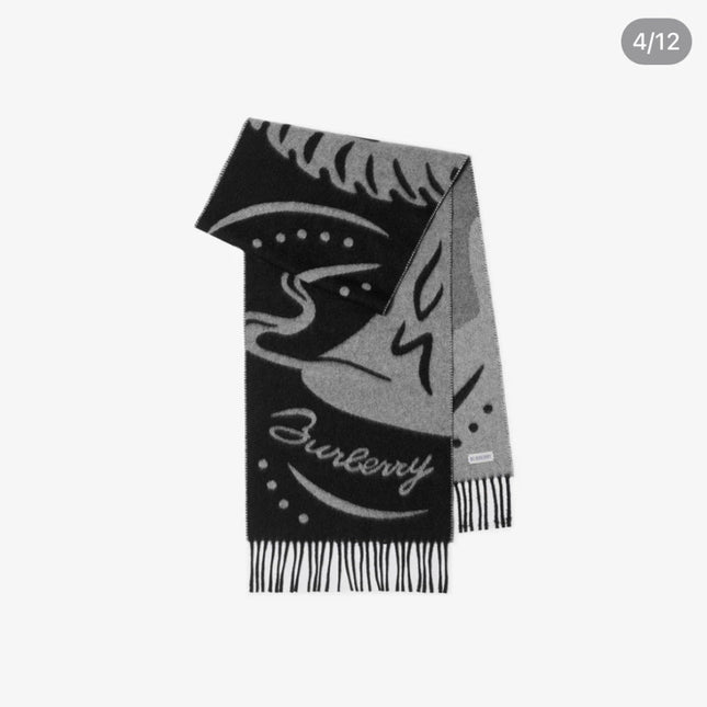 BURBERRY 26S SCARF 168CM IN CASHMERE 145851