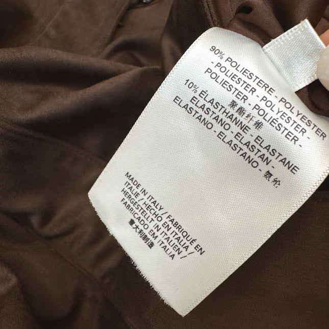 HERMES 25S SUEDE JACKET 344