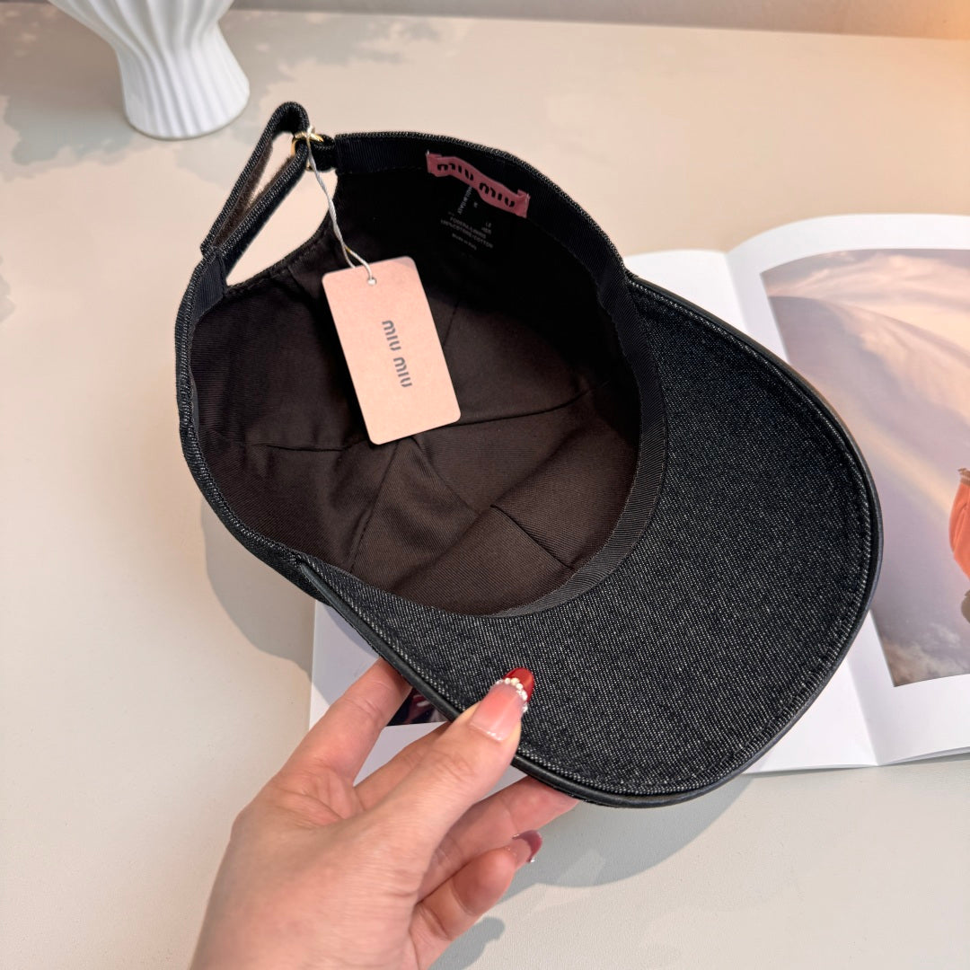 MIUMIU 26S BASEBALL CAP 343797