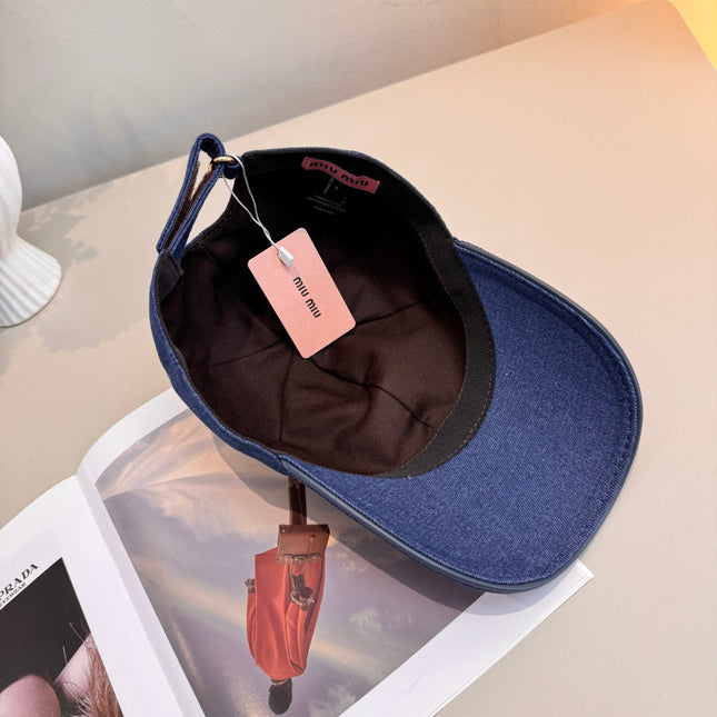 MIUMIU 26S BASEBALL CAP 343798
