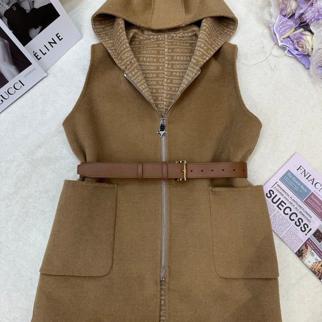 PRADA 25S WOOL VEST COAT 476