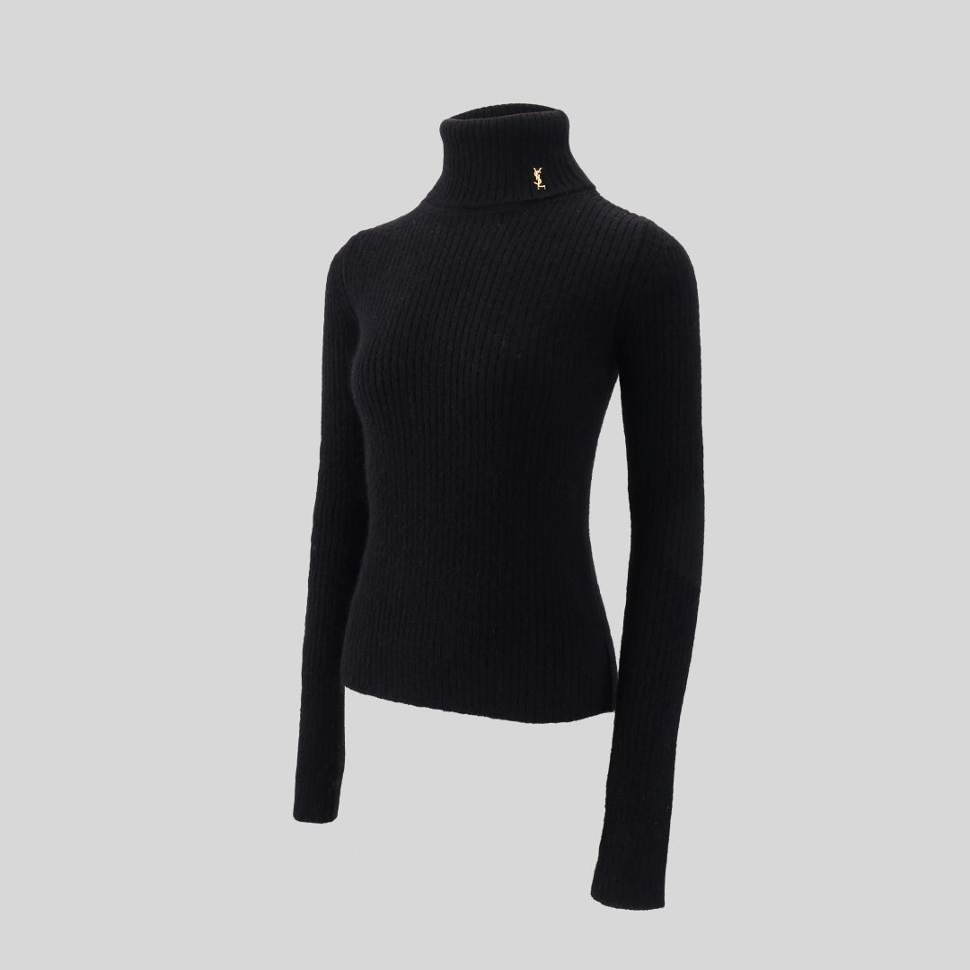 YSL 25S HIGH-NECK SWEATER STYLE 43