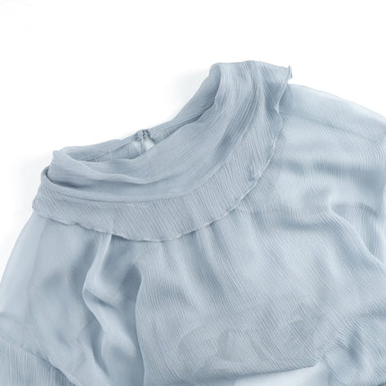 CHLOE 26S TIERED FLARED MINI DRESS STYLE 50