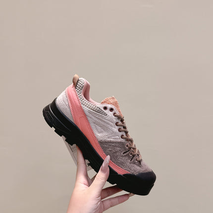 ALO 25S SALOMON X-ALP LTR SNEAKER IN MAUVE PINK SUEDE