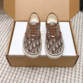 DIOR 26S SALTWIND SNEAKER IN BROWN FABRIC STYLE 6