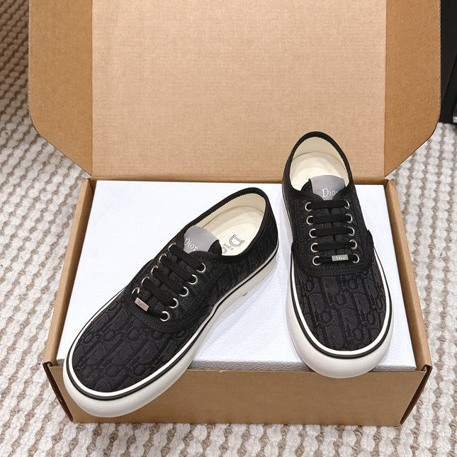 DIOR 26S SALTWIND SNEAKER IN BLACK FABRIC STYLE 5