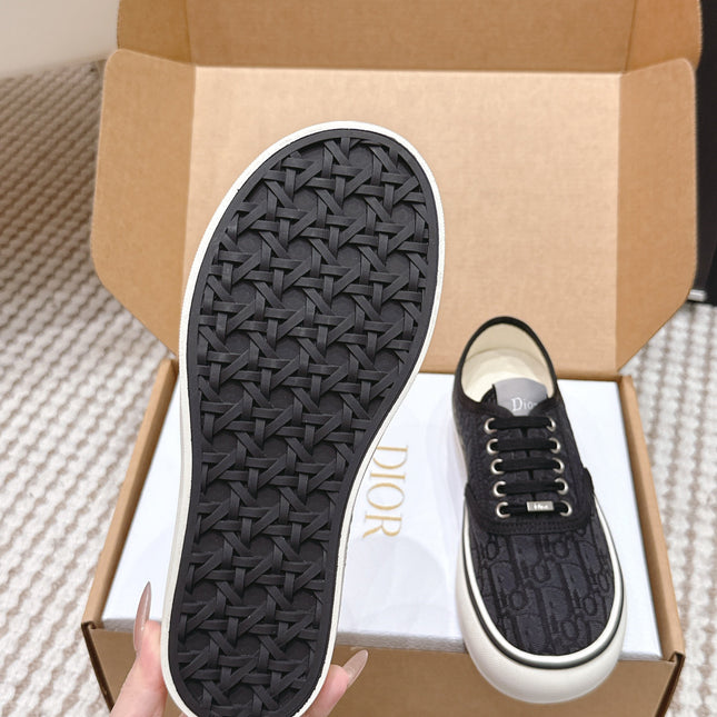 DIOR 26S SALTWIND SNEAKER IN BLACK FABRIC STYLE 5