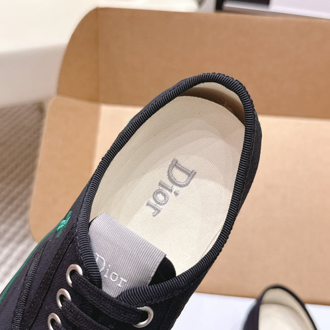 DIOR 26S SALTWIND SNEAKER IN BLACK FABRIC STYLE 3