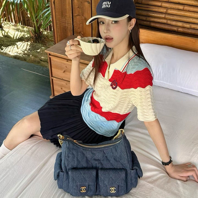 GUCCI 26S KNIT POLO SHIRT 303