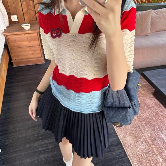 GUCCI 26S KNIT POLO SHIRT 303