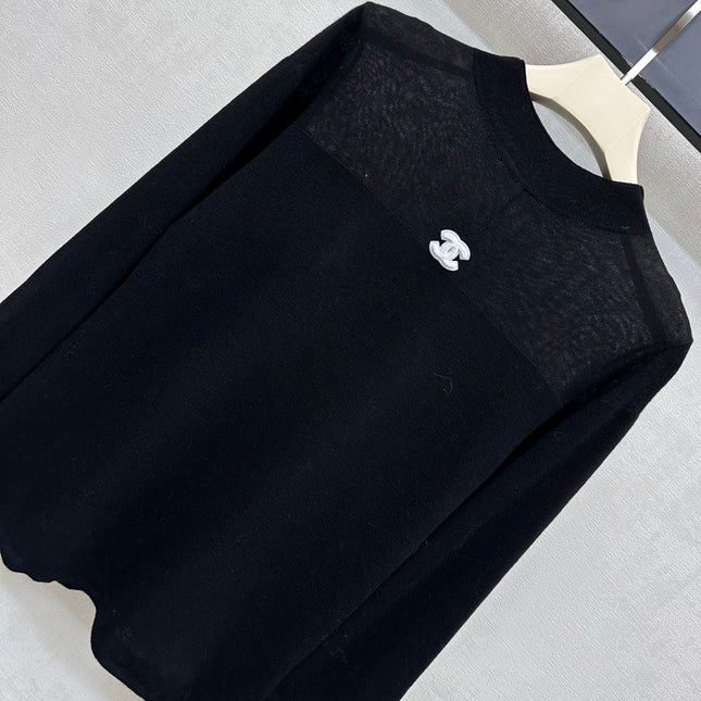 CHANEL 25S LIGHTWEIGHT KNIT SWEATER 606
