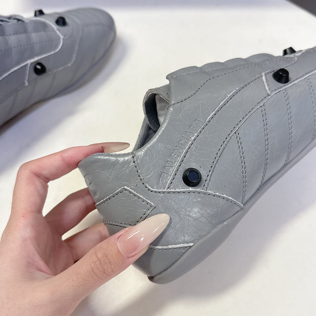 BALENCIAGA 25S SNEAKER IN GREY CALFSKIN