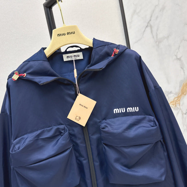 MIUMIU 26S HOODED JACKET 961