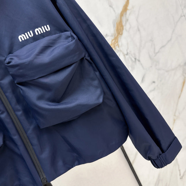 MIUMIU 26S HOODED JACKET 961