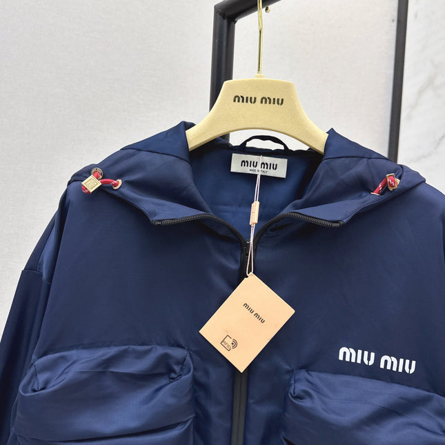 MIUMIU 26S HOODED JACKET 961