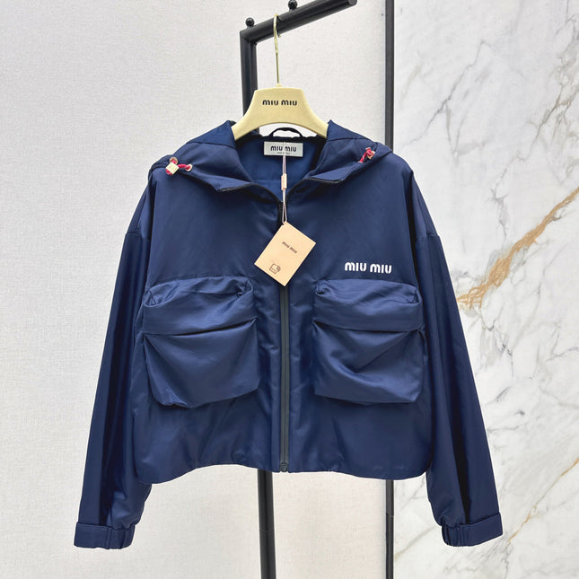 MIUMIU 26S HOODED JACKET 961