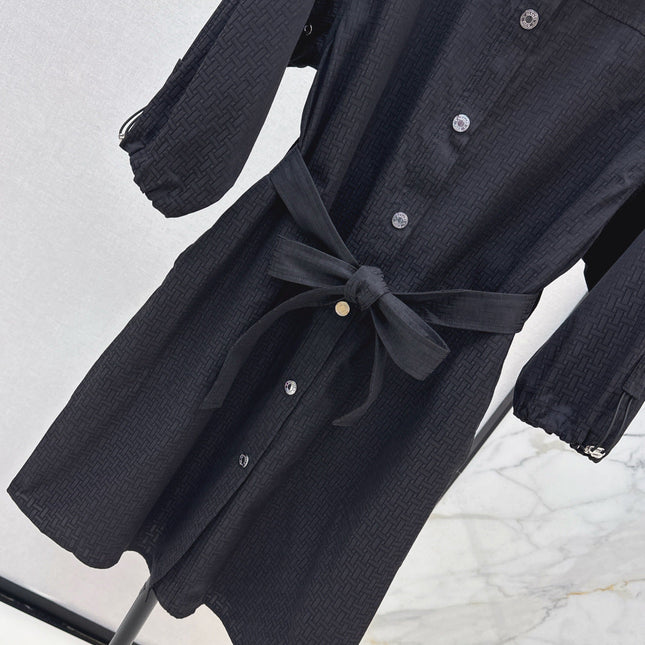 HERMES 26S HIGH NECK DRESS 517