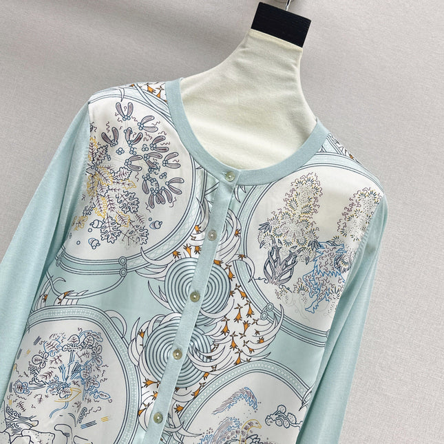 HERMES 26S KNIT CARDIGAN 497