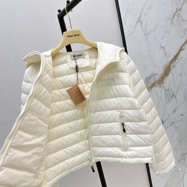 MIUMIU HOODED DOWN JACKET 99490