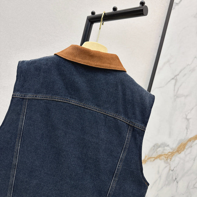 MIUMIU DENIM VEST 00380