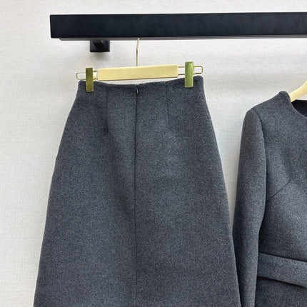 MIUMIU JACKET AND SKIRT SET STYLE 621