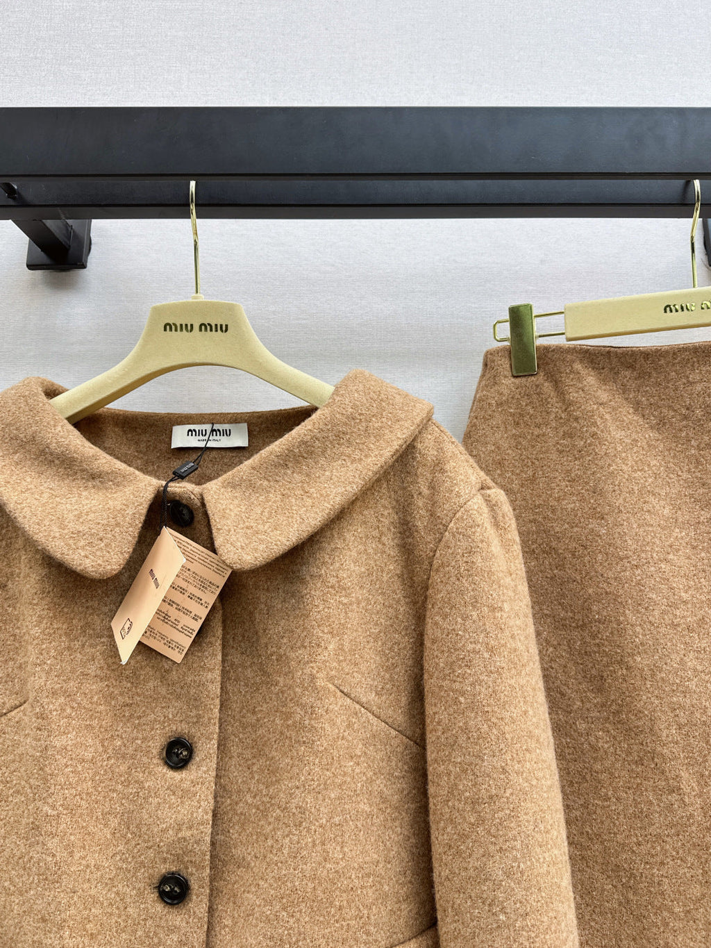 MIUMIU 26S WOOL TWO PIECE SET 959