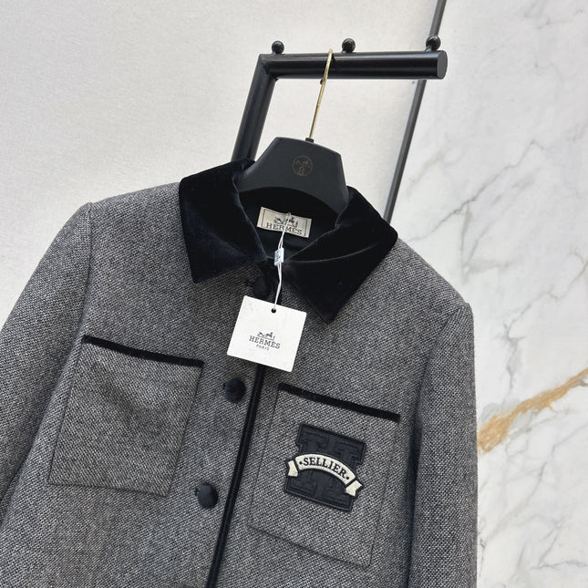 HERMES 25S SHORT JACKET 336