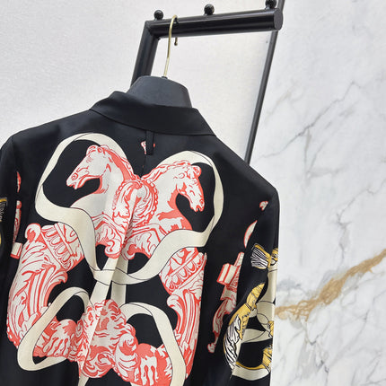 HERMES 25S SILK SHIRT 379