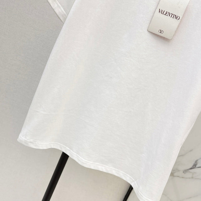 VALENTINO 26S PETER PAN COLLAR T-SHIRT STYLE 48