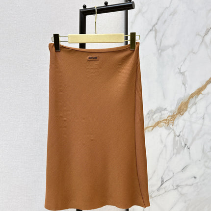 MIUMIU 26S KNIT MIDI SKIRT 927