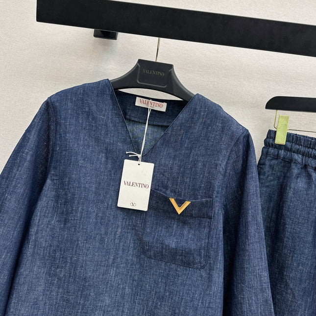 VALENTINO 26S DENIM SET STYLE 18