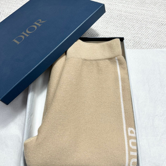 DIOR 26S REVERSIBLE WIDE-LEG PANTS 977