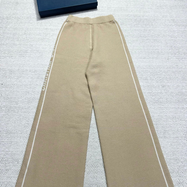 DIOR 26S REVERSIBLE WIDE-LEG PANTS 977