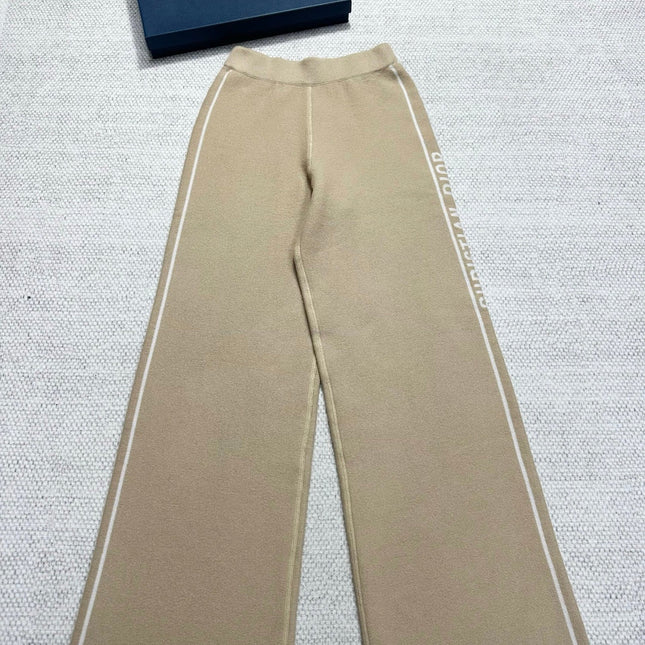DIOR 26S REVERSIBLE WIDE-LEG PANTS 977