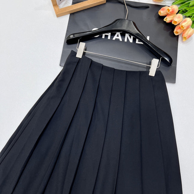 PRADA 25S PLEATED SKIRT 468