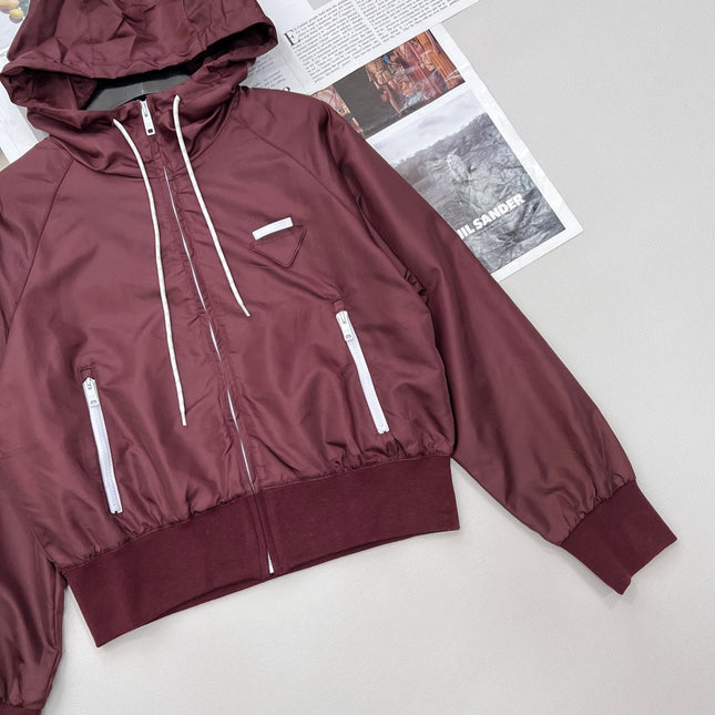PRADA 25S HOODED SHORT JACKET 306