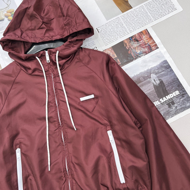 PRADA 25S HOODED SHORT JACKET 306