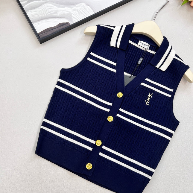 YSL 25S KNIT VEST STYLE 107