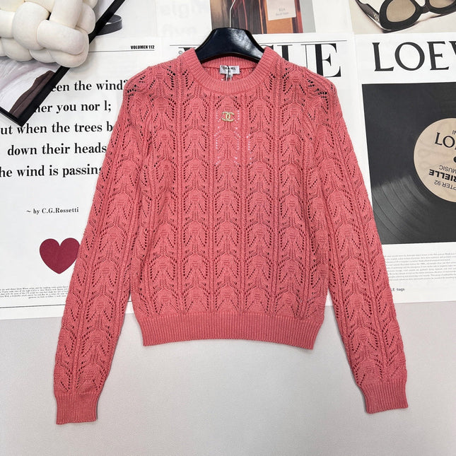CHANEL 25S LONG-SLEEVE SWEATER 442