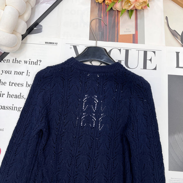 CHANEL 25S LONG-SLEEVE SWEATER 443